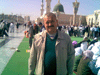 29.12.2007г. Саудовская Аравия, г.Медина, у мечети Пророка. Фарит Нугуманов во время хаджа.