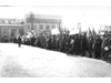 1960-е годы. Демонстрация 1 Мая. РДК еще не достроен и на площади еще нет памятника Ленину