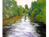 Река Кисла - картина Анисы Замановой (Пережило). Фото Сергея Болотского.